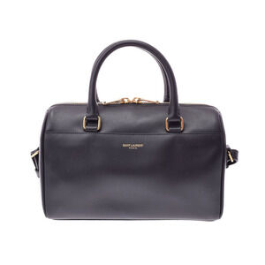 Saint Laurent Classic Baby Duffle bag black leather